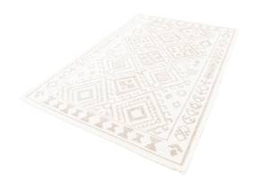 Tapis St. Gallen Folklore Blanc - 125 x 185 cm