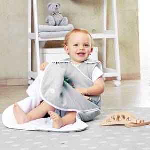 Babyschlafsack Jersey Grau - Textil - 53 x 10 x 110 cm