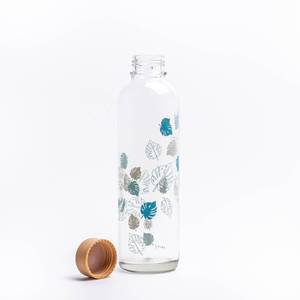 Bouteille 700ml Monstera - CARRY Bottles Verre - 8 x 30 x 8 cm