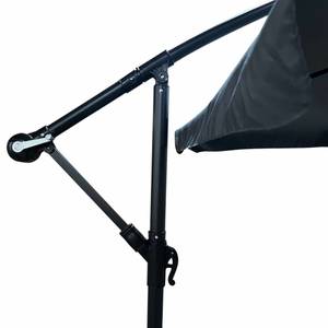 Parasol de Jardin CYNIA Noir - Gris