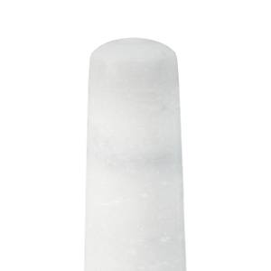 Petit mortier en marbre avec pilon Blanc - Pierre - 10 x 6 x 10 cm