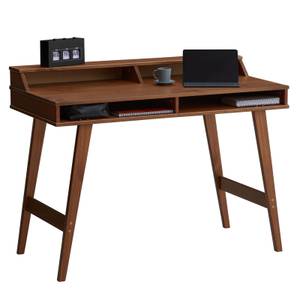 Schreibtisch LUNA Braun - Massivholz - Holzart/Dekor - 110 x 83 x 54 cm