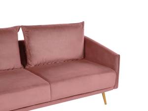 3-Sitzer Sofa MAURA Gold - Pink