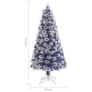 Künstlicher Weihnachtsbaum Blau - Metall - 60 x 120 x 60 cm