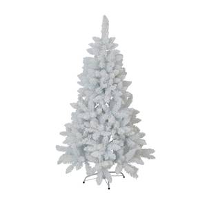 Sapin de Noel Artificiel Luxe Neige Floq Blanc - Matière plastique - 180 x 30 x 100 cm