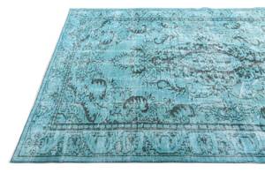 Tapis Ultra Vintage XLVIII Turquoise - Textile - 180 x 1 x 279 cm