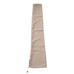 Housse de protection pour parasol 3m Blanc - Textile - 33 x 160 x 1 cm