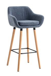 Tabouret de bar Grant Bleu