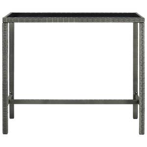 Bartisch 3006083 Grau - Metall - 60 x 110 x 130 cm