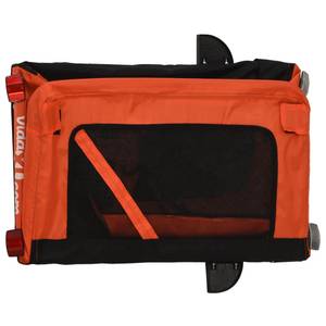 Fahrradanhänger Hund 3028772-1 Orange - 120 x 53 x 55 cm