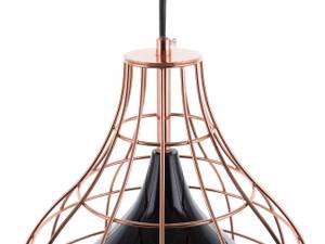 Lampe suspension TRESA Noir - Métal - 28 x 124 x 28 cm