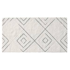 Tapis de bain 60x120cm Beige - Textile - 60 x 2 x 120 cm