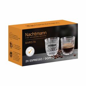 Espressogläser Ethno Barista 2er Set Glas - 7 x 7 x 7 cm