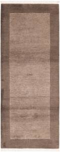 Läufer Teppich Darya DCCCXLVII Braun - Textil - 79 x 1 x 201 cm