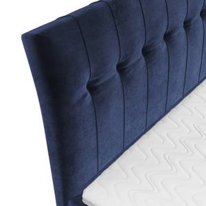 Boxspringbett Eola II Taschenfeder Blau - Breite: 200 cm