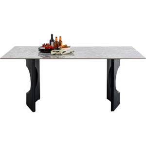 Table Bilbao Oho Gris - Pierre - 180 x 75 x 90 cm