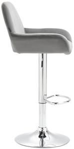 Tabouret de bar Braga Lot de 2 Gris