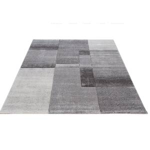 Tapis de salon moderne et design KUBIK Gris - 200 x 300 cm