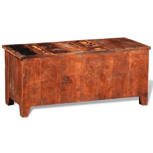 Table de chevet 241629 Marron - Métal - Bois massif - 38 x 40 x 90 cm