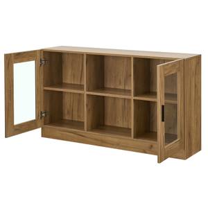 Sideboard Spøttrup mit Glastür Eiche Dekor