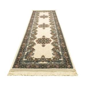 Orientteppich - Taban Beige - Kunststoff - 100 x 1 x 400 cm