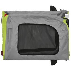 Remorque vélo pour chien 3028770-2 Vert - 121 x 65 x 63 cm