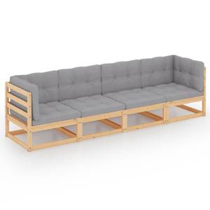 Gartensofa (4-teilig) 3009887-2 Holz