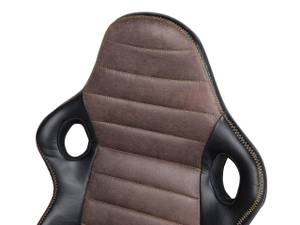 Siège de gaming SUPREME Noir - Marron - Cuir synthétique - 61 x 113 x 61 cm