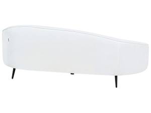 3-Sitzer Sofa SAVAR Schwarz - Weiß