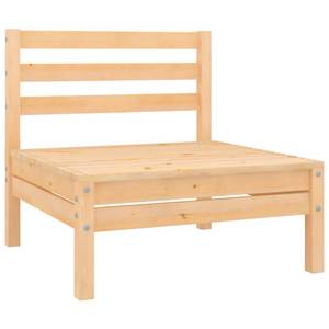 Garten-Lounge-Set (4-teilig) 3010500 Braun - Massivholz - Holzart/Dekor - 64 x 29 x 64 cm