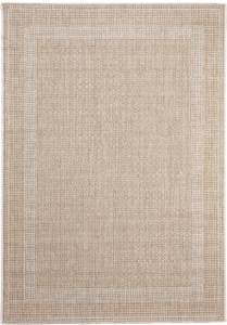 Tapis d'extérieur & intérieur Cleo Blanc crème - 80 x 150 cm