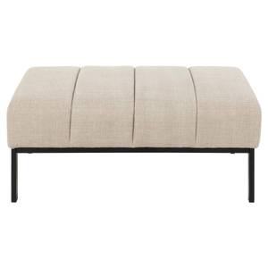 Pouf Caix Beige - Textil - 100 x 41 x 61 cm