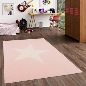 Teppich Trendline Stern Pastell Pink - Textil - 160 x 1 x 225 cm