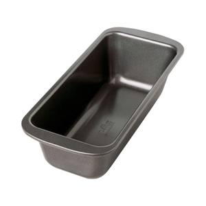 Kastenkuchenform Easy Baking Grau - Metall - 25 x 8 x 1 cm