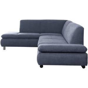 Terrence Ecksofa links, blau Blau - Textil - 270 x 76 x 190 cm