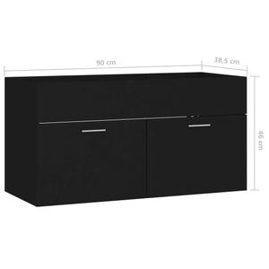 Badezimmerschrank 3037856-2 Schwarz