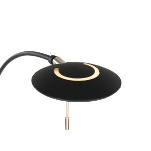 Lampadaire Zenith LED Acier - 1 ampoule - Noir