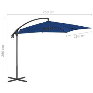 Parasol en porte-à-faux 3005147 Bleu