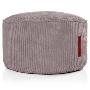 Tabouret pouf "Cord" 45x25cm Gris