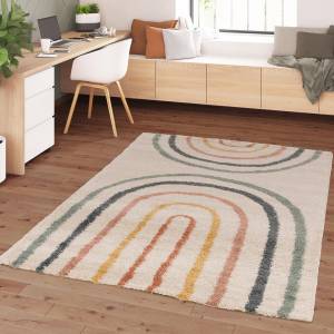 Tapis shaggy AURORA 4 80x150 bleu 80 x 150 cm