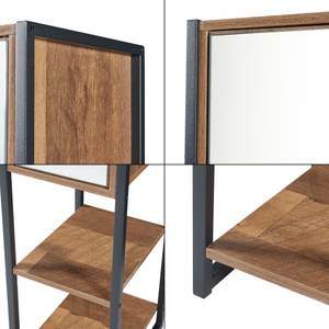 Hochschrank Namsskogan Braun - Holzwerkstoff - 24 x 160 x 30 cm