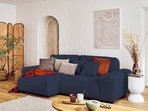 Ecksofa GARANCE Nachtblau