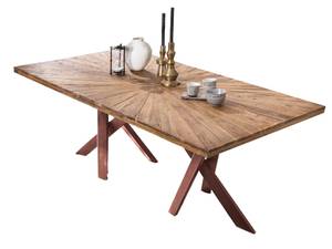 Esstisch 15713-00 Braun - Massivholz - Holzart/Dekor - 220 x 77 x 100 cm