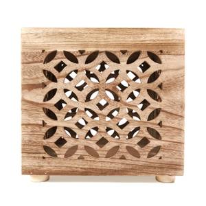 Table d’appoint Cube 1773 Marron - Bois massif - 40 x 38 x 40 cm
