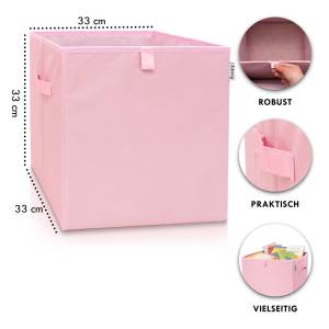 Aufbewahrungsboxen Set (2-teilig) Pink - Kunststoff - 1 x 2 x 2 cm