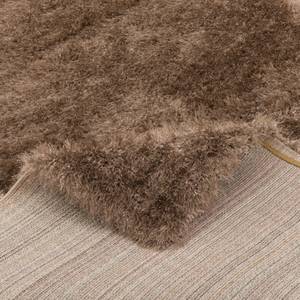 Hochflor Langflor Shaggy Teppich Glow Braun - 120 x 170 cm