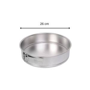 Dr. Oetker Springform  Ø26 cm Classic Grau - Metall - 26 x 30 x 7 cm