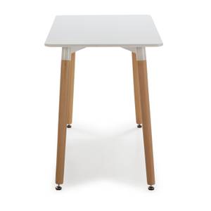 Table à manger Aroa, 120x60 cm Blanc - Bois manufacturé - 120 x 74 x 60 cm