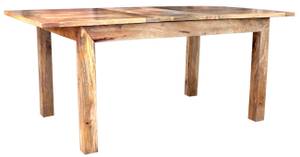 Ausziehtisch Hina 140/180 Braun - Massivholz - Holzart/Dekor - 180 x 76 x 90 cm