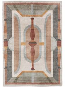 Teppich Mara 7 Multicolor - Rot - 80 x 150 cm